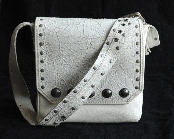 Handmade Crossbody Shoulder Bag Unisex Bag Messen… - image 1