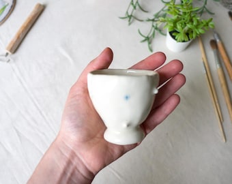 Handmade Venetian Stoneware Cup: Cottagecore Ceramic Mug
