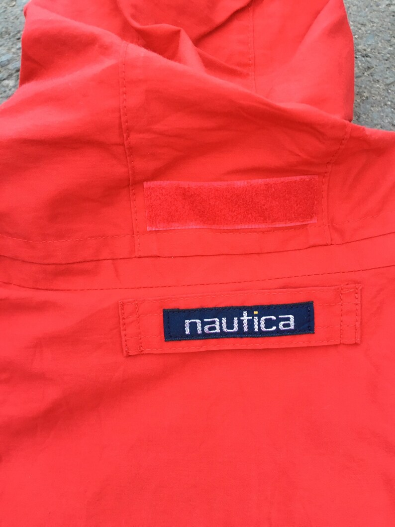 vintage nautica 90s colourblock jacket