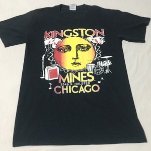 vintage kingston blues chicago t shirt