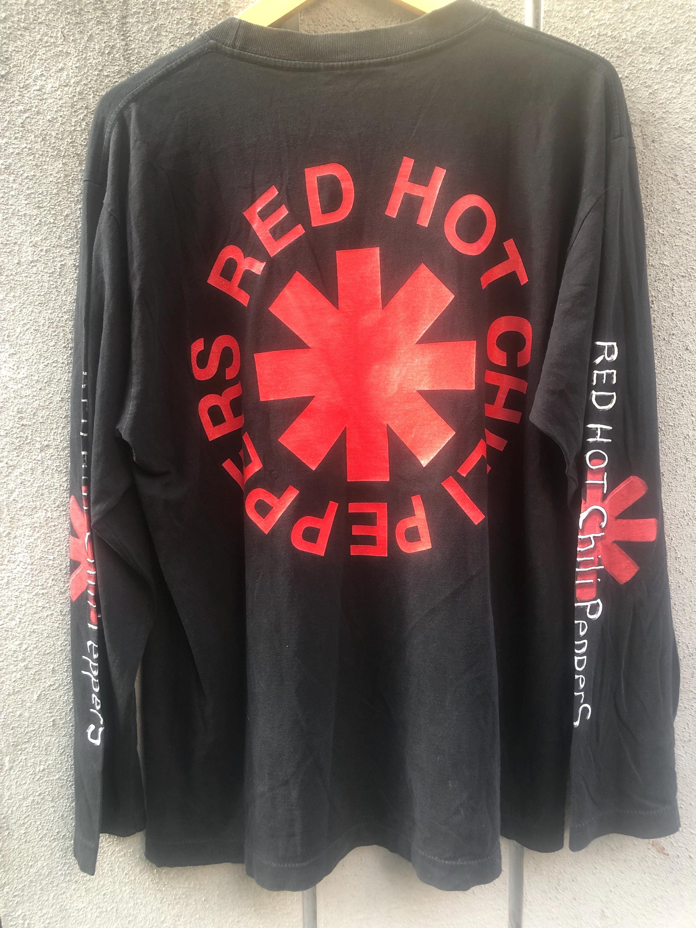 Vintage Red Hot Chilli Peppers 90s Tshirt - Etsy Vintage Red Hot Chilli Peppers 90s Tshirt - Etsy