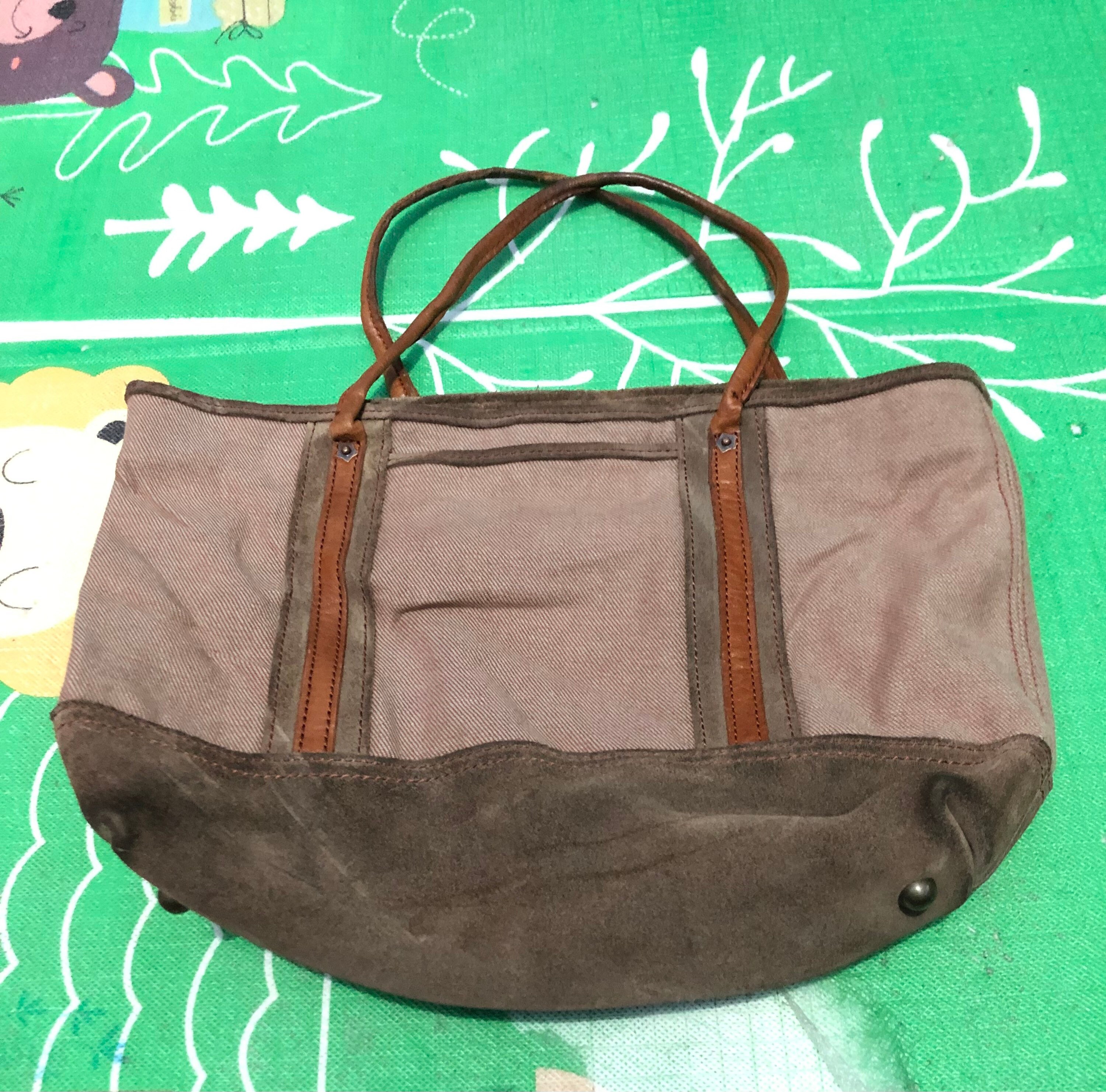 Tsumori Chisato Vintage Hand-Tooled Leather Shoulder Bag