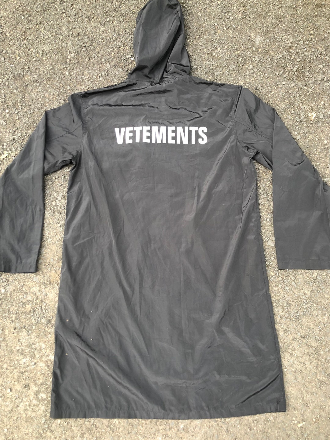 Vetements rain jacket new arrivals