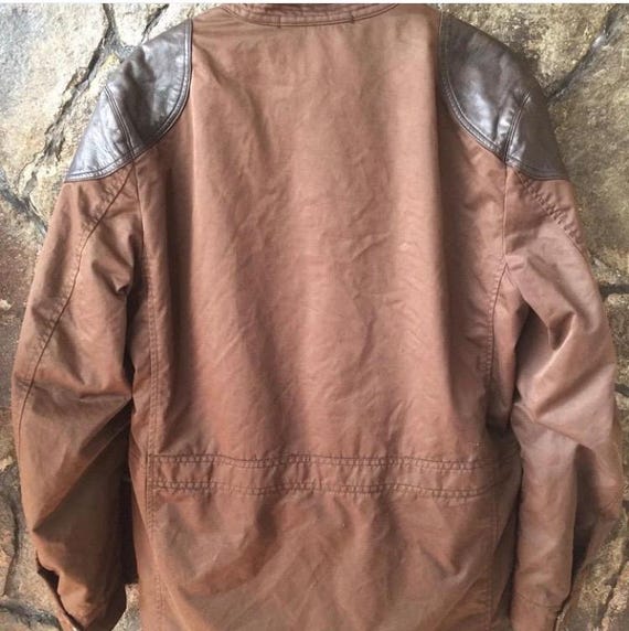 Vintage Cp Company Jacket Leather Mix - Etsy