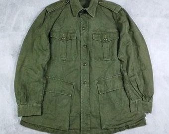 Original 1940s British Army Officers Jungle Green Bush Jacket - Etsy