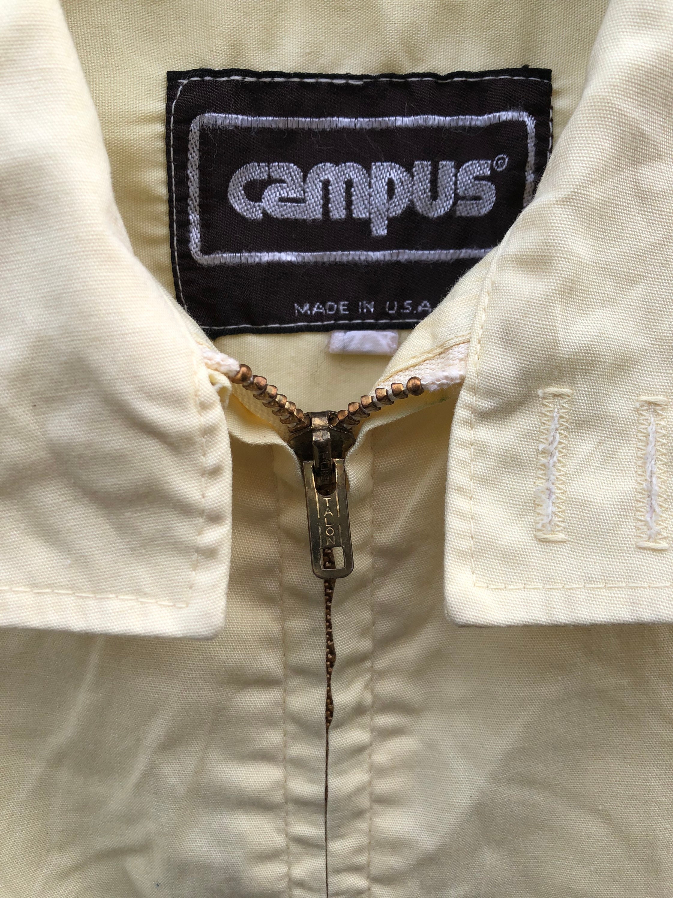 50〜60's CAMPUS OUTERWEAR VINTAGE 50s 60s Orlon by Campus Jacket Sweater Mens Size