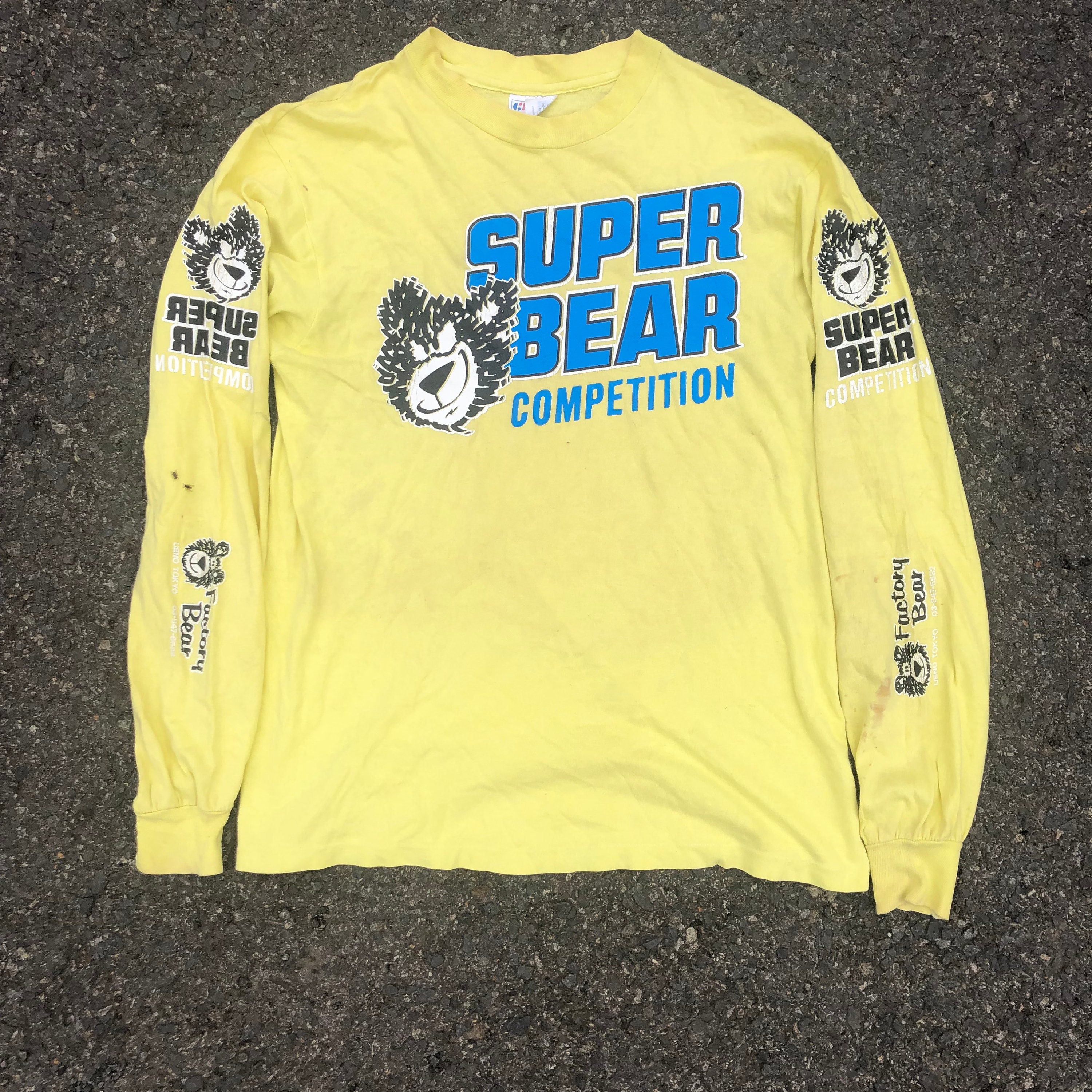★2023FW新作★LMC★BIKER BEAR LONG SLV TEE MUSINSA | LMC BIKER BEAR LONG SLV TEE light purple