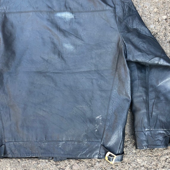 vintage baracuta leather jacket 50s - image 6