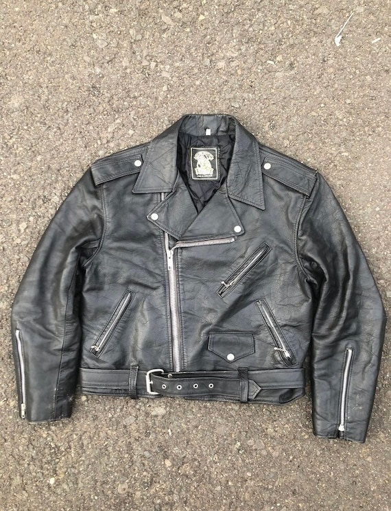 Triple 666 Leather Jacket Rare Lewis Leather -  Australia