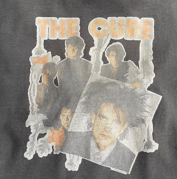 vintage the cure tees magazine 1986