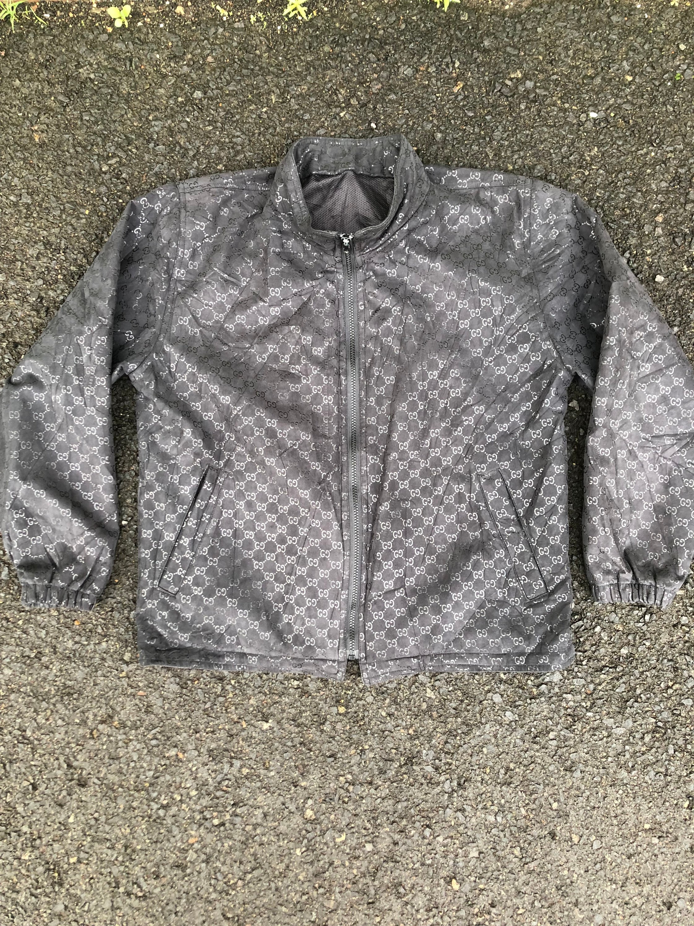 Lv Leather Jacket With Pocketsmith  semashowcom