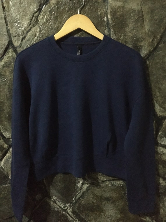 Neil Barrett, neil barrett crop top sweatshirt