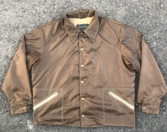 Vintage 50s/60s Mcgregor Anti-freeze Nylon Jacket Full Zip