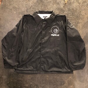 Rare!! Vintage 90s Eight Ball Records Label House Hip Hop Music Rap Tees Windbreaker