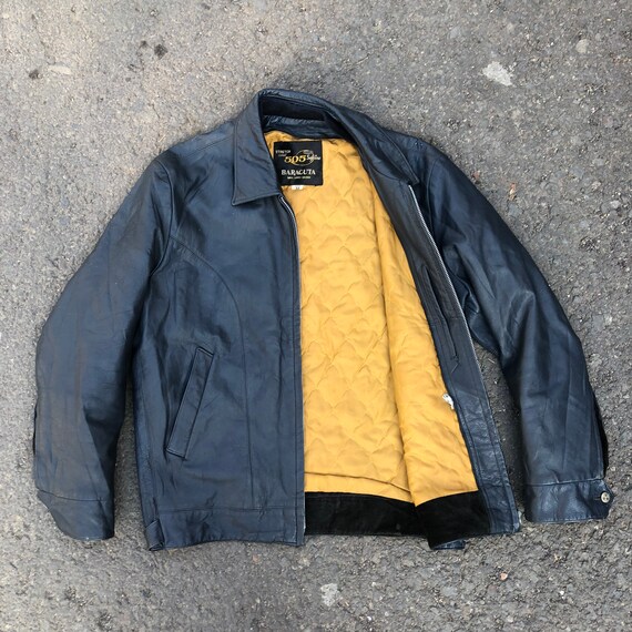 vintage baracuta leather jacket 50s - image 4