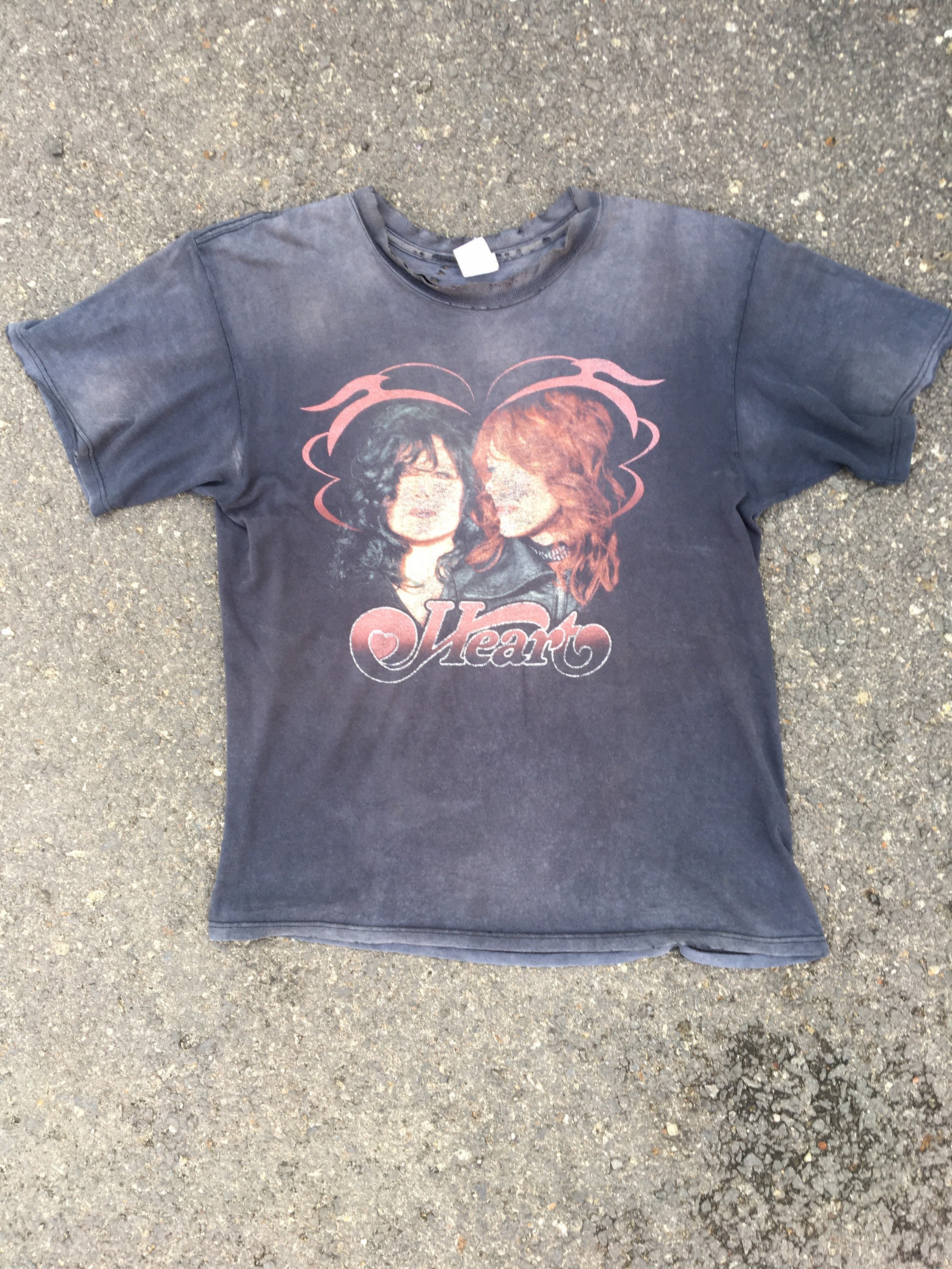 Tシャツ・カットソー Luxury Street Wear vintage washed earth heart nirv unisexual YVNUM 60th Birthday Vintage 1965 Oversized T Shirts for Men