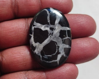 Teardrop Cabochon Natural For Jewelry Making Moroccan Septarian Geode Cabochon