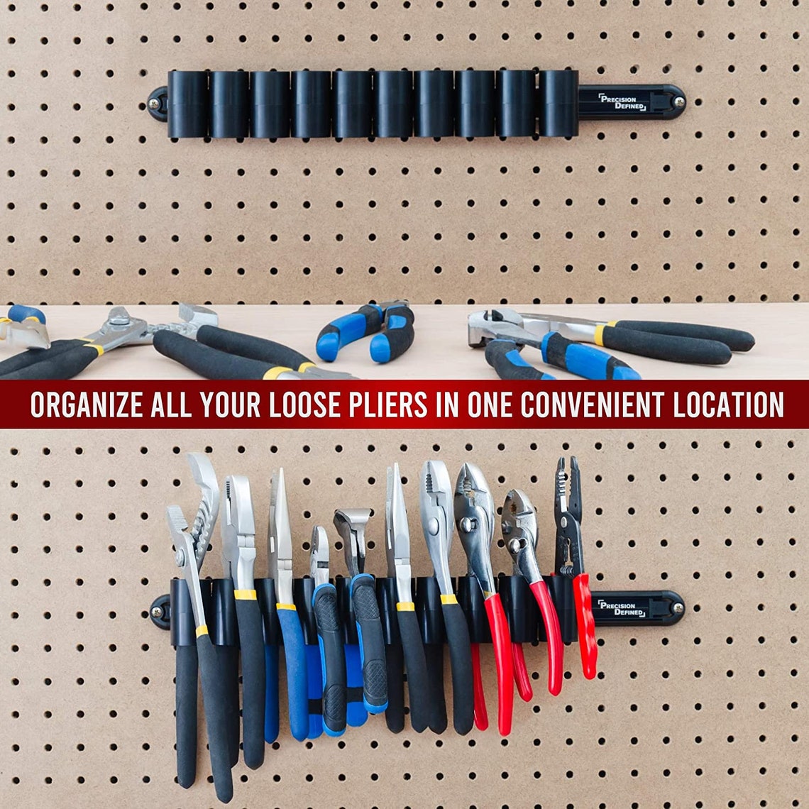 Plier Organizer Rack Pliers Holder for Wall Mount Etsy