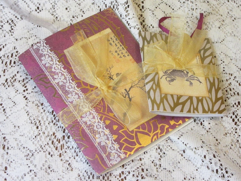 Two Ribbon Journal Eastern Elegance Junk Journal Treasure Journal - Etsy