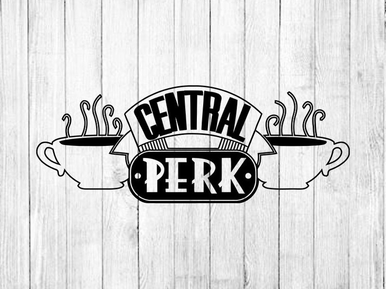 Download Central perk svg friends svg friends tv svg SVG friends | Etsy