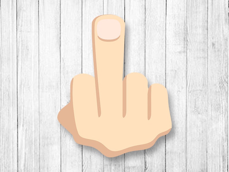 Download Clip Art Art Collectibles Svg Files Fingers Monogram Svg Fuck You Svg Silhouette Cut Files Cricut Cut Files Fuck Svg