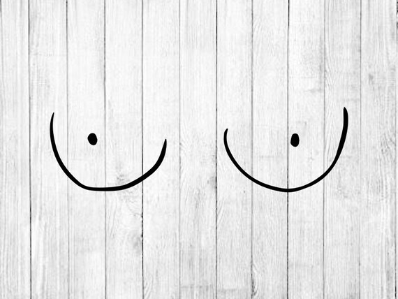 Download Boobs Svg Tits Svg Monogram Svg Svg Files Silhouette Cut Etsy