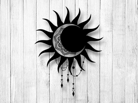 Download Mandala Sun Svg Mandala Svg Moon Svg Sun Clipart Svg Etsy