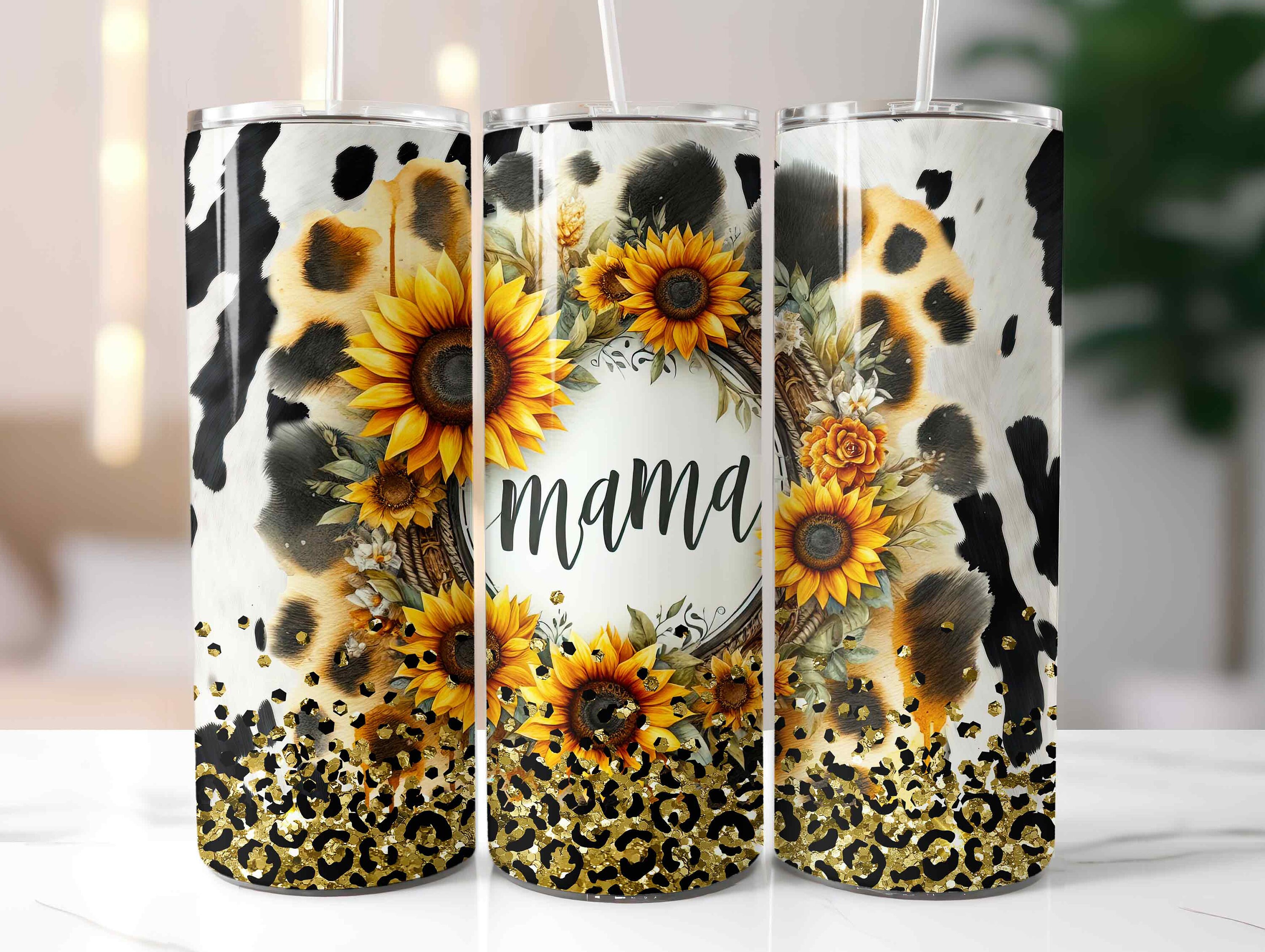 Western Mama Tumbler Wrap, 20 Oz Skinny Straight Sublimation PNG ...