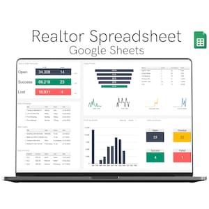 Real Estate Tracker 2.0 | Efficient Realtor Spreadsheet for Google Sheets