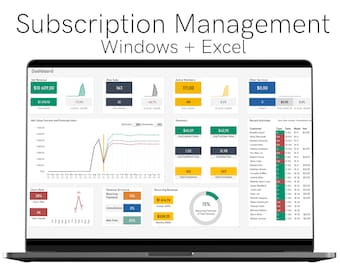 Excel Subscription Management