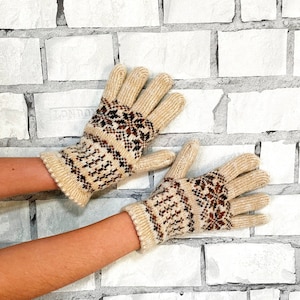 womens wool Gloves womens accessories womens gloves knit gloves  ladies gloves womens gift warm gloves  ski gloves  winter gloves