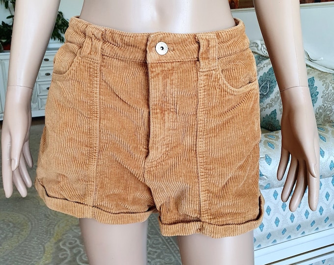 Brown Corduroy Shorts Womens Shorts Womens Corduroy Shorts Vintage Golf