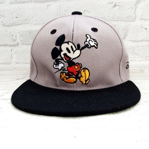 kinderen Baseball cap MICKEY MOUSE Disney Cap kinderen cap katoenen cap spring cap Kinder cap Zomer cap cartoon cap zwarte cap Verstelbare cap