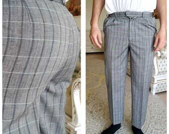 plaid pants mens for sale