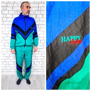 90s black red  track suit L/XL Mens track suit vintage Mens sport suit Mens sport pants Mens windbreaker track top