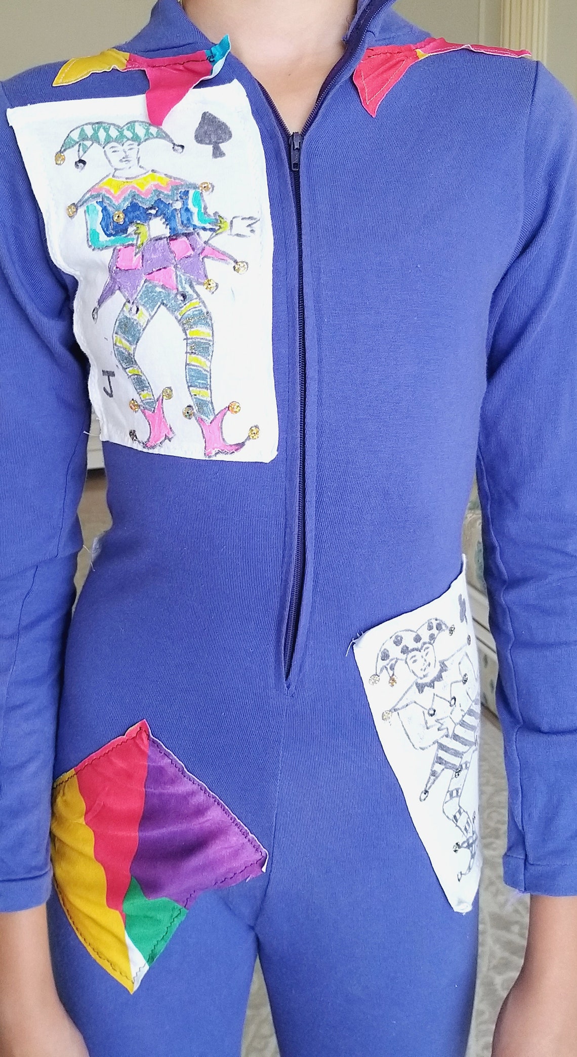 Halloween Kids Jester Outfit main image 1