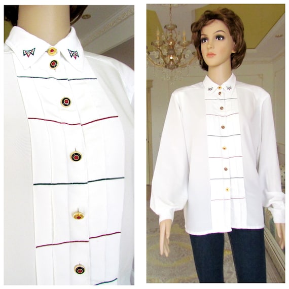 white blouse for work