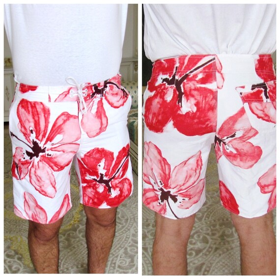 beach shorts summer shorts mens Clothing Vintage m