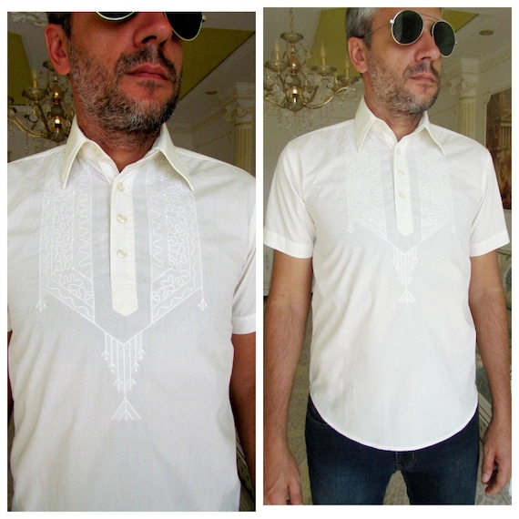 mens white shirts mens embroidery shirts mens ethn