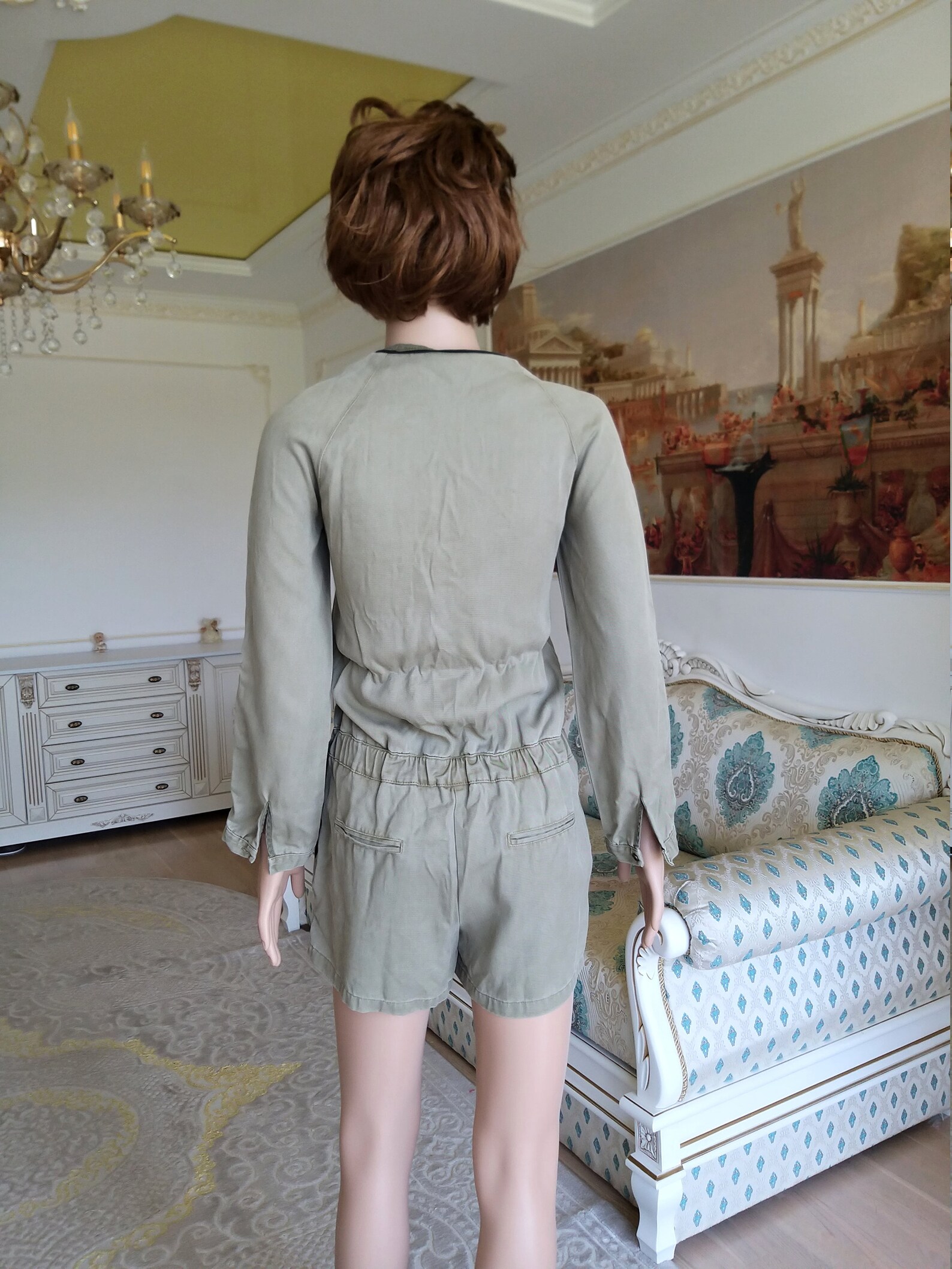 Womens Romber Khaki Romber One Piece Coveralls Women Coveralls Etsy