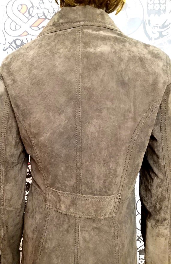 genuine Leather blazer womens Leather blazer 70s … - image 8