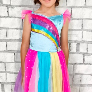 Abito Tutù Rosa My Little Pony Per Prima Comunione | Personalizzato Con Nome | Spedizione Rapida - Foto 2