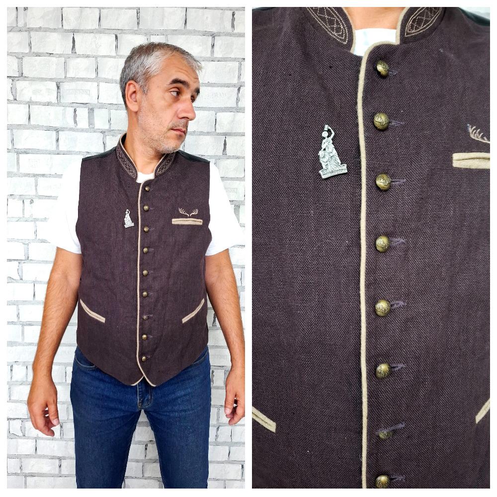Gilet bavarois pour hommes Etsy France