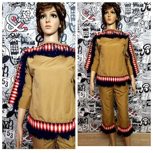 Unisex Costume M Indian Costume warrior costume halloween Clothing halloween costume  American costume Princess pocahonta Costume