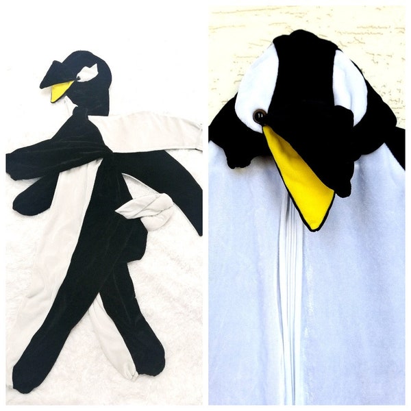 8 niños disfraz de pingüino Disfraz de animal disfraz de pingüino onesie disfraz de carnaval halloween disfraz de niño cosplay infantil disfraz de niños
