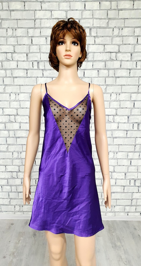 sister slip  Sister Gift Bridal Lingerie L Satin Purple Nightgown Wedding Lingerie  Purple Slip Dress Purple Lingerie Lace Womens Lingerie Lace Nightgown -  Etsy UK
