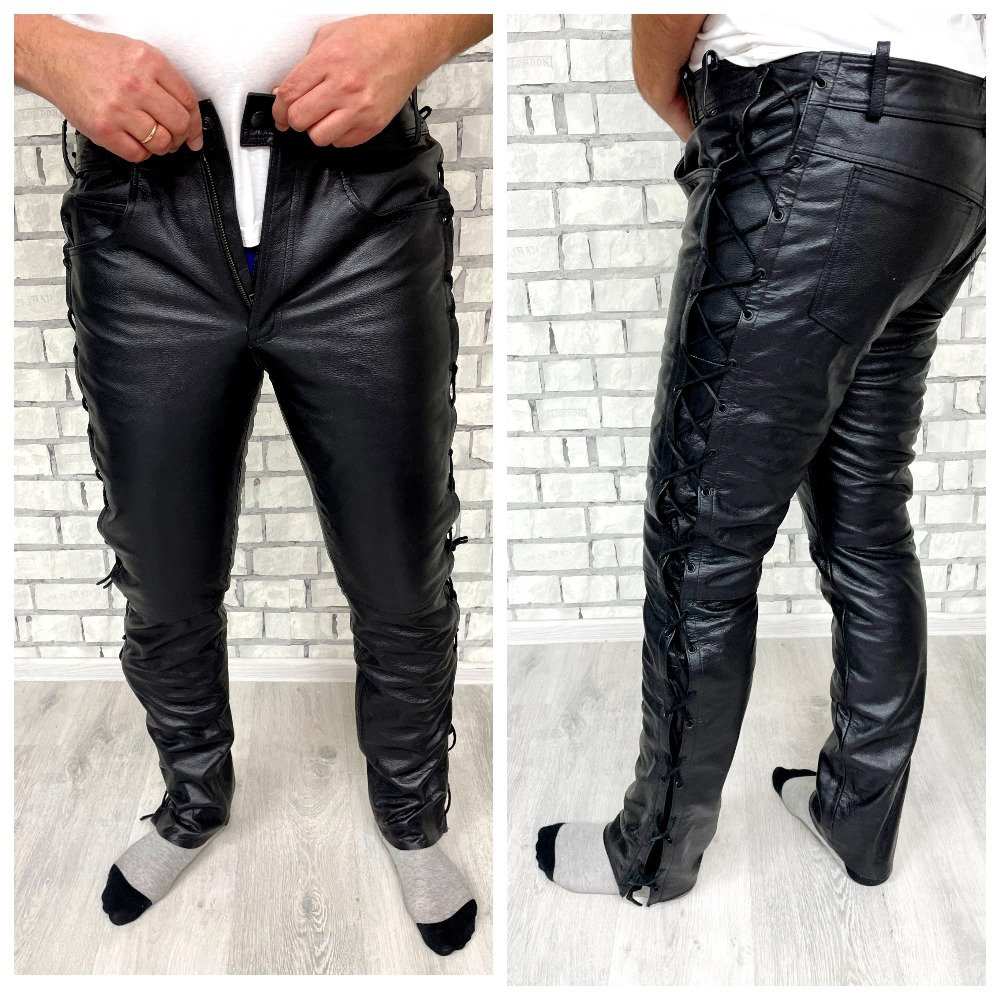 Retro Leather Pants 