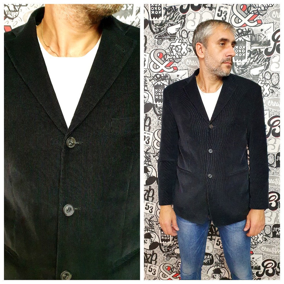 Men's Casual Signature Diamond Lambskin Leather Jacket-Vintage