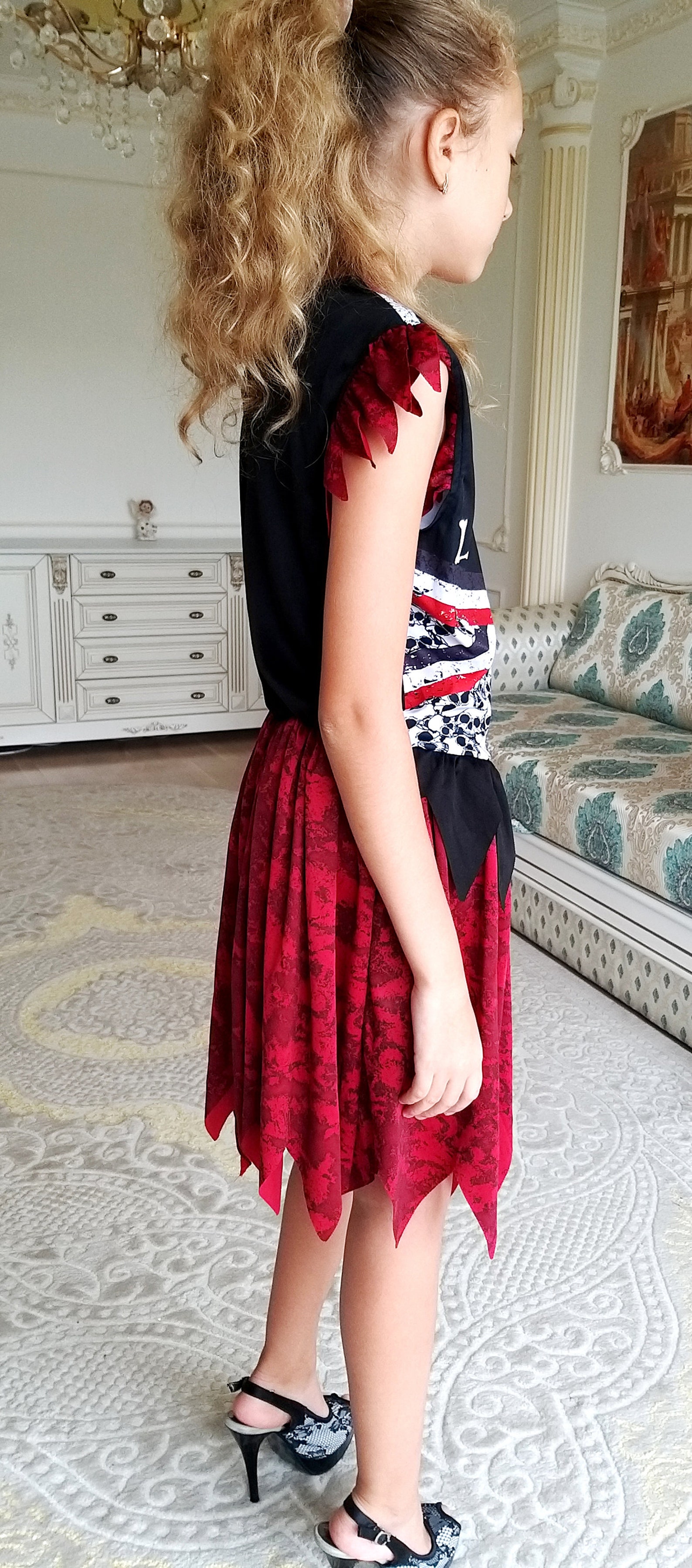 Day of the Dead Dress Zombie Costume Zombie Dress Halloween Etsy