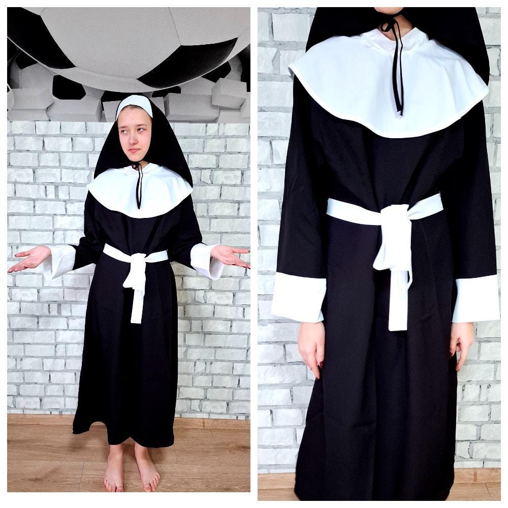 Vegaoo Vestiti Carnevale Suora E Prete Vestito Da Suora Fai Da Te